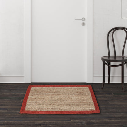 Ruby Rim Rug, 3ft x 2ft - Terra Tactility