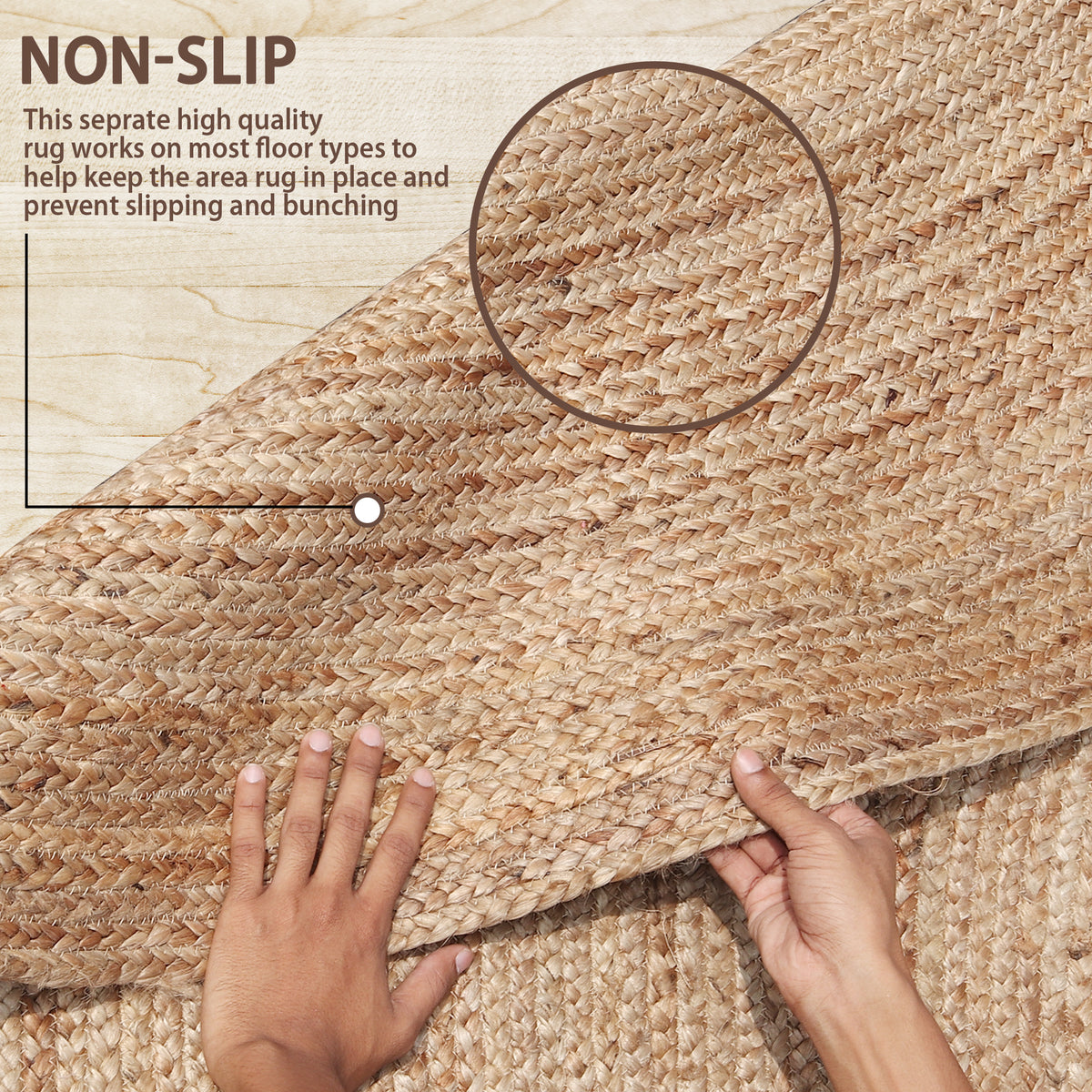 Majestic Meadow Rug, 8ft - Nature's Essence