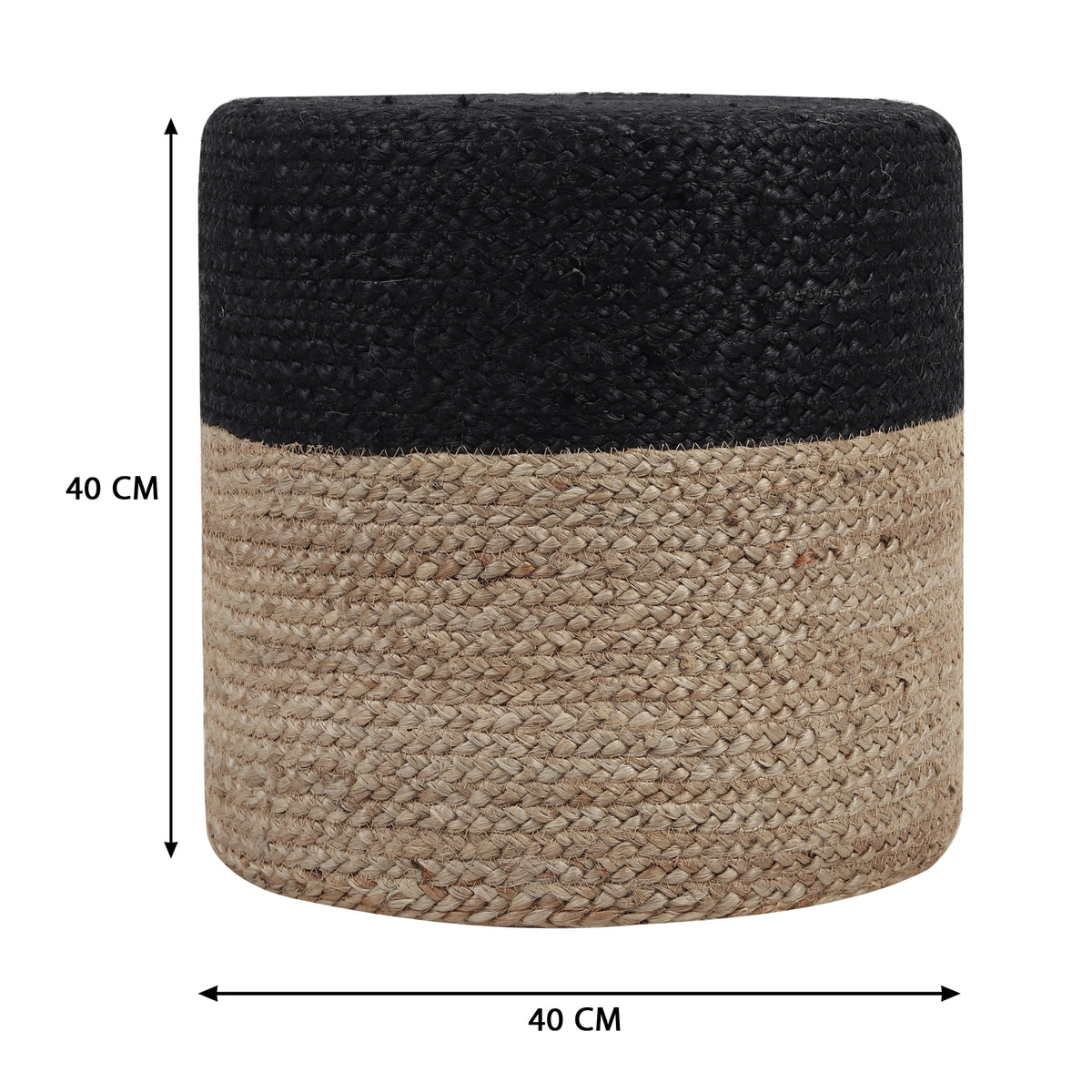 Nightfall Nuance Pouf, 16”x16”