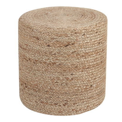 Sandstone Solace Pouf, 16"x16"