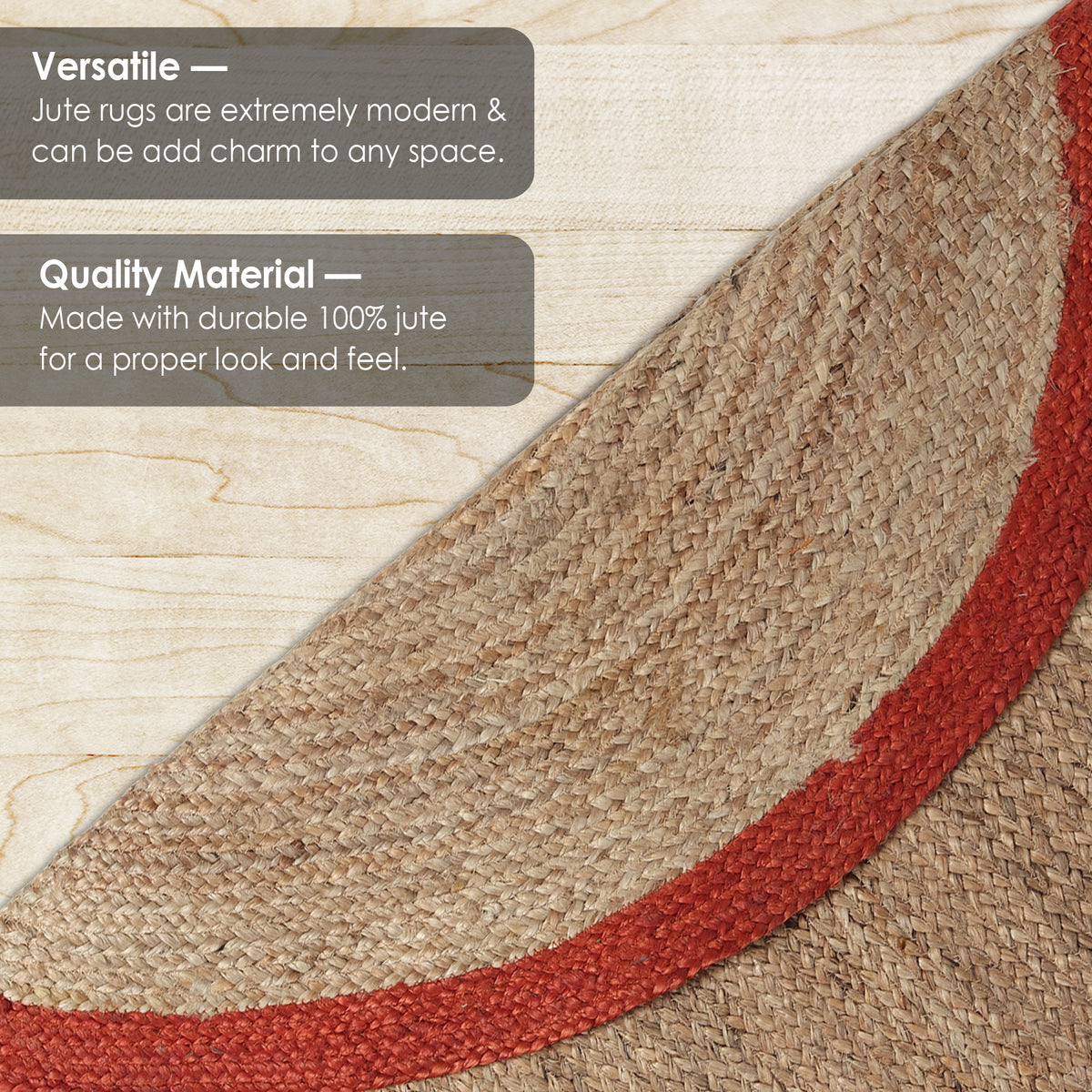 Terra Tinge Rug, 67”x49” - Sunset Swirl