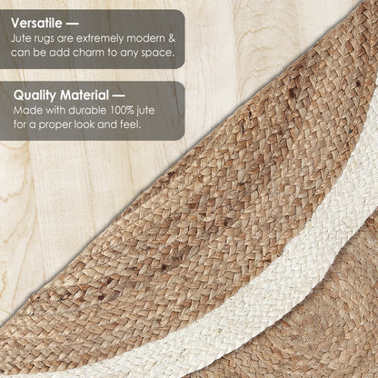 Ivory Halo Rug, 3ft - Natural Nuance
