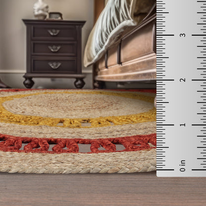 Rustic Rhapsody Rug, 4ft – Harvest Dance