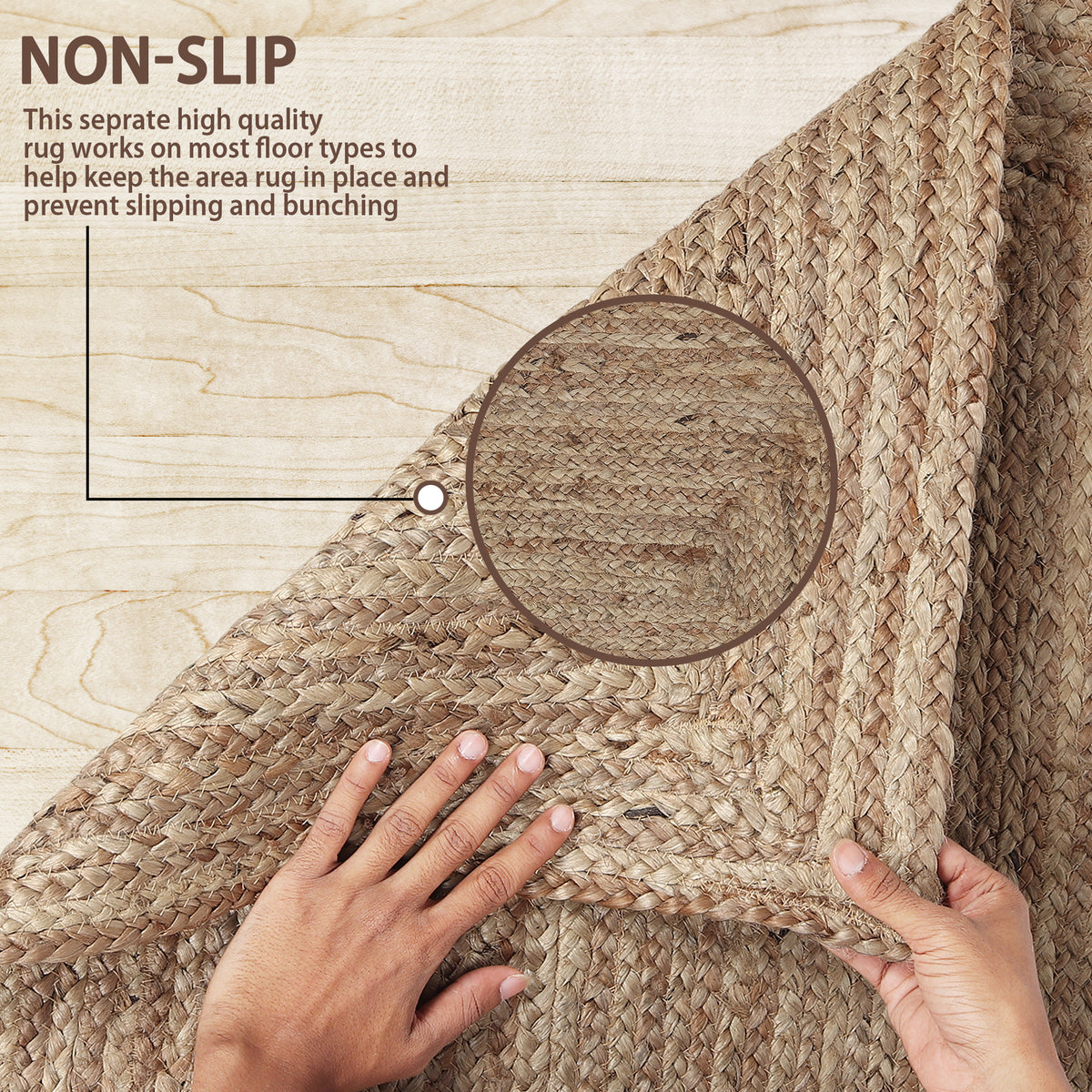 Organic Opulence Rug, 3’x2’ – Simplistic Splendor