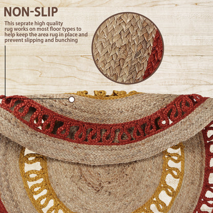 Rustic Rhapsody Rug, 4ft – Harvest Dance